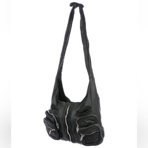 Alexander Wang Black Leather Shoulder Bag